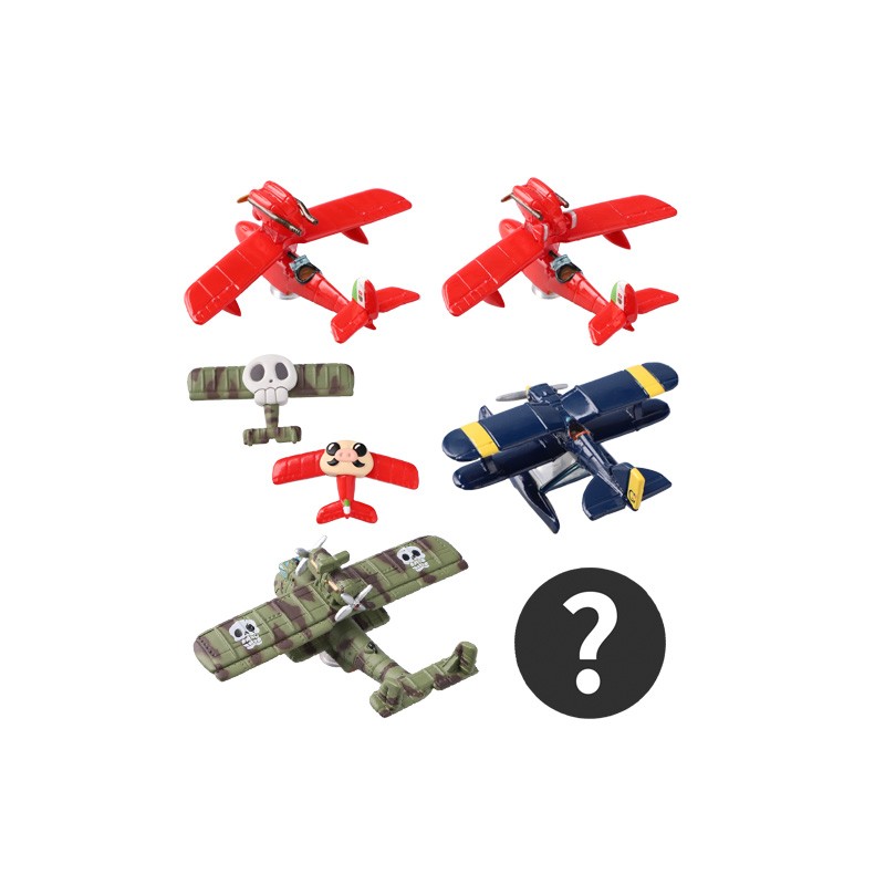 ASSORT. DE 6 MAGNETS HYDRAVION - PORCO ROSSO