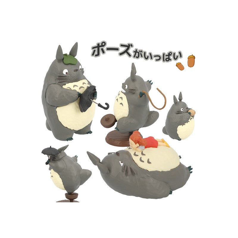 POSE COLLECTION ASSORT. DE 6 FIGURINES TOTORO 02 – MON VOISIN TOTORO