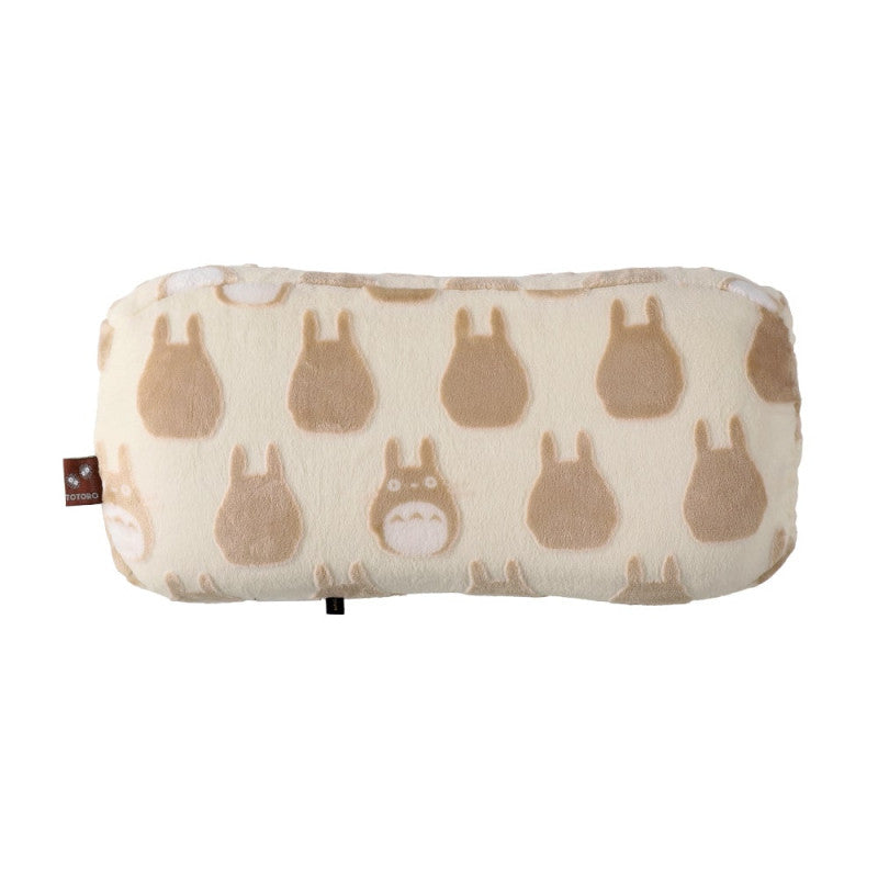 COUSSIN BRIQUE MOIRÉ TOTORO SILHOUETTE - MON VOISIN TOTORO