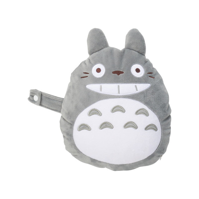 COUSSIN DE VOYAGE TOTORO GÉANT AVEC CAPUCHE – MON VOISIN TOTORO