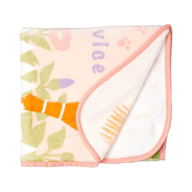 COUVERTURE JIJI & LILY PALISSADE 80X150 CM - MON VOISIN TOTORO