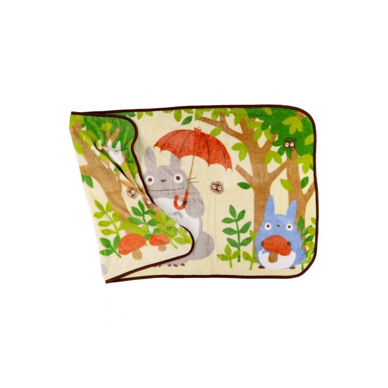 COUVERTURE TOTORO ARRÊT DE BUS 80X150 CM - MON VOISIN TOTORO