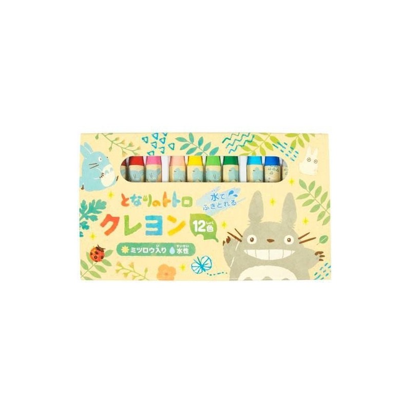 CRAYONS TOTORO FEUILLES COLORÉES - MON VOISIN TOTORO