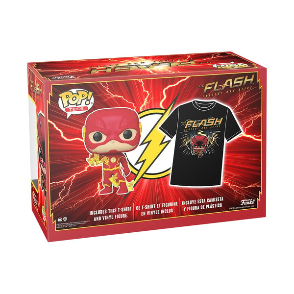 Funko Pop! & Tee: DC Comics - The Flash - L - flash vidéo