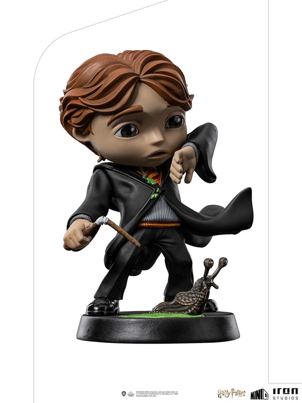 Iron Studios - MiniCo - Harry Potter and the Chamber of Secrets - Ron Weasley Broken Wand Statue 15cm - flash vidéo