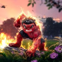 Iron Studios - MiniCo - Marvel - Captain America: Brave New World - Red Hulk Statue 16cm