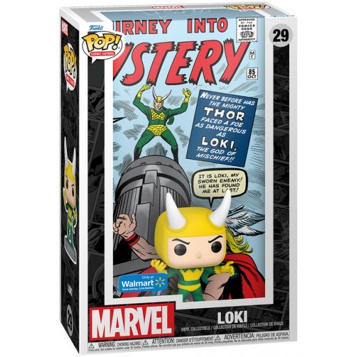 Funko NEWPop! Comic Cover: Marvel - Journey into Mystery #85 - Loki