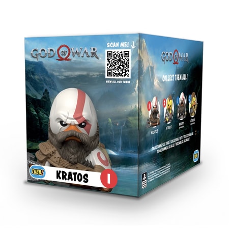 Best of TUBBZ Boîte Canard de bain - God of War - Kratos - 9cm