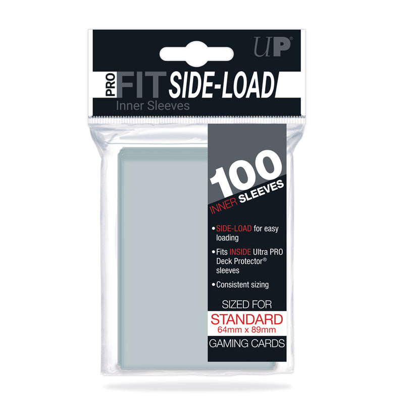Ultra Pro - Sachet de 100 protèges cartes PRO-Fit de taille standard à chargement latéral
