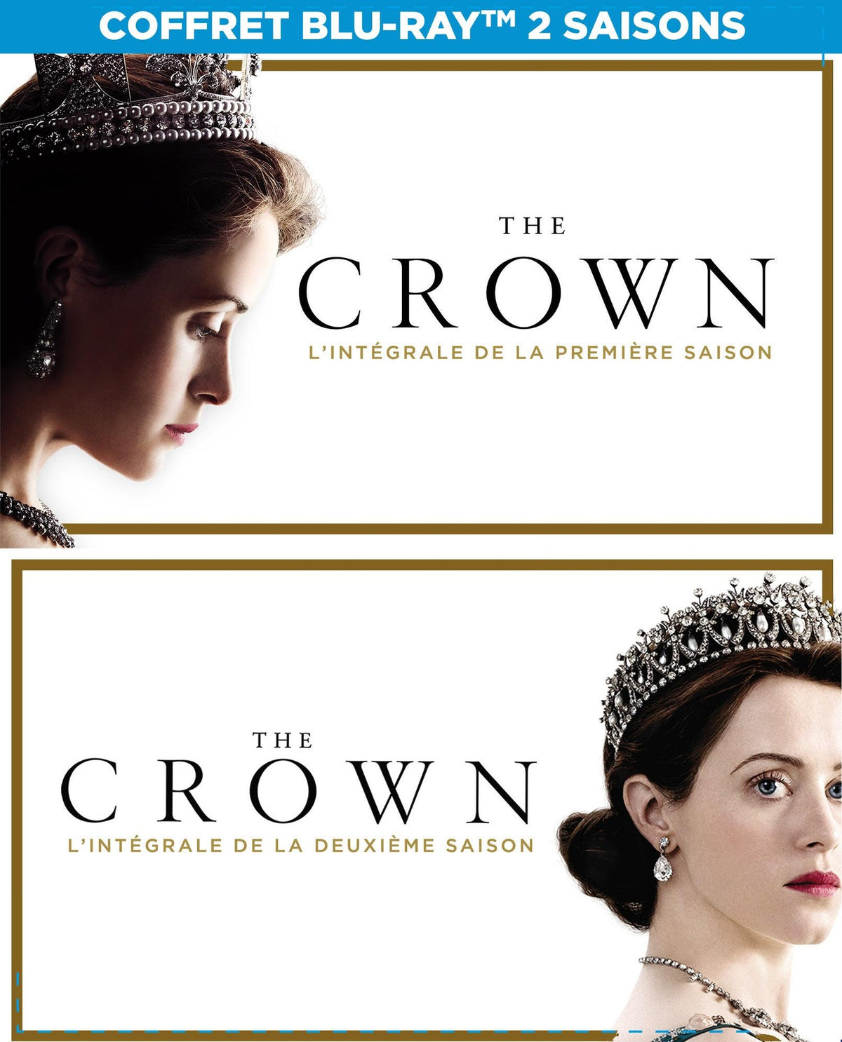 The Crown - L'intégrale des saisons 1 et 2 [Blu-ray]