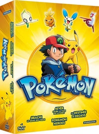 Pokémon - Coffret 4 films : Pokémon 4Ever - Célébi la voix de la forêt + Les Héros Pokémon + Jirachi, le génie des voeux + La destinée de Deoxys [DVD]