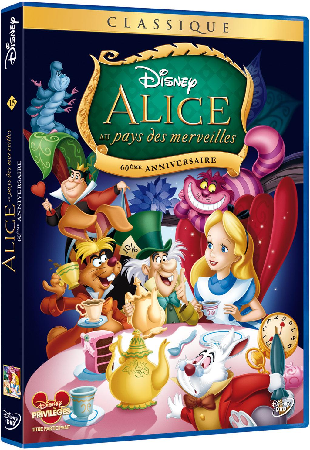 Alice au Pays des Merveilles [DVD]