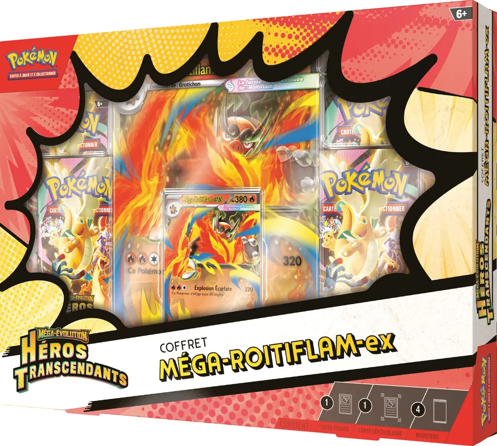 Pokémon Q126 : Coffret EX (4 boosters)
