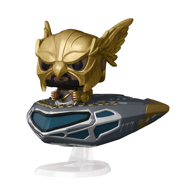 Funko Pop! Rides Super Deluxe: Black Adam - Hawkman in Cruiser ENG Merchandising