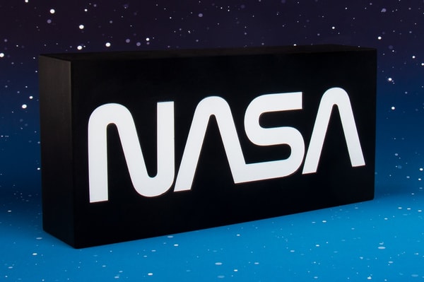 NASA - Lampe logo - flash vidéo