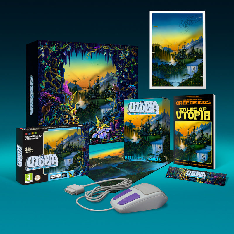 Super NES - Utopia: The Creation of a Nation - Ultimate Archive Edition