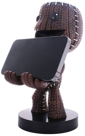 Cable Guys - Sony - Sackboy Support Chargeur pour Téléphone et Manette - flash vidéo