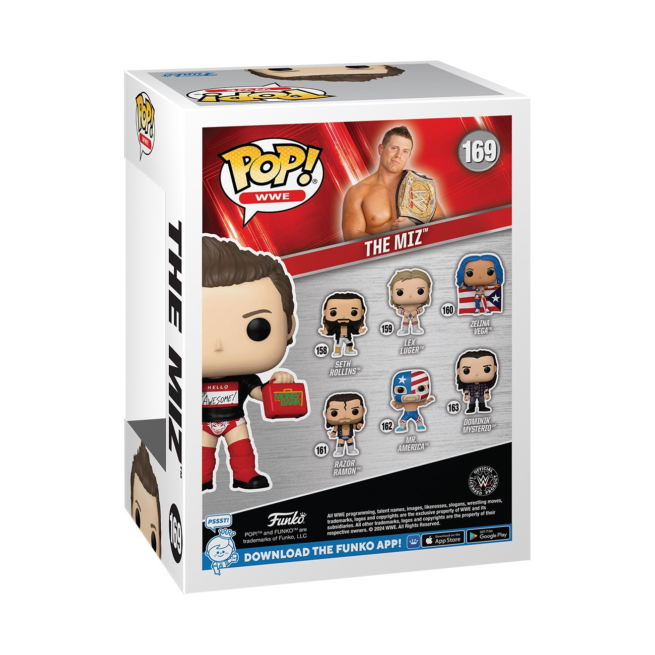 Funko Pop! WWE: Anniversary: Raw - The Miz - flash vidéo