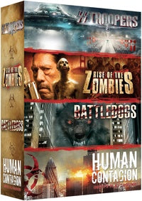 Zombies : Battledogs + SS Troopers + Rise of the Zombies + Human Contagion [DVD]