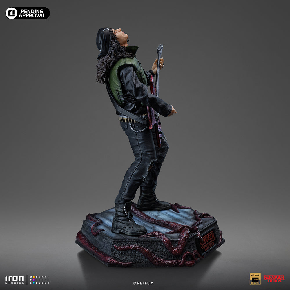 Iron Studios - Deluxe Art Scale 1/10 - Stranger Things - Eddie Munson Statue 20cm - flash vidéo