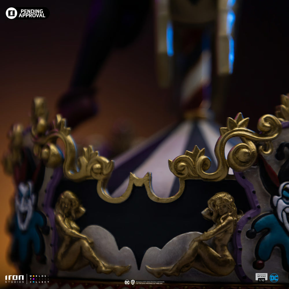 Iron Studios - Art Scale 1/10 - DC Comics - Harley Quinn Unleashed Statue 30cm - flash vidéo