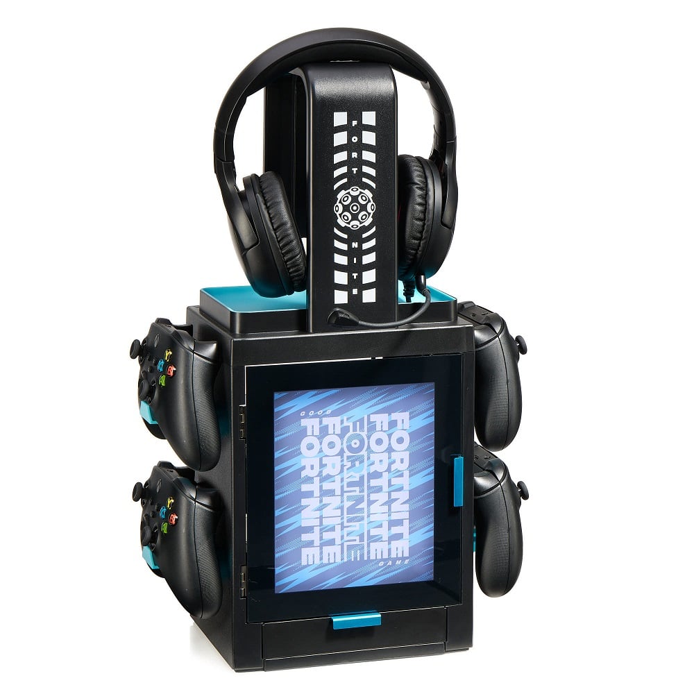 Numskull - Meuble de rangement lumineux inspiré de Fortnite pour gamer - flash vidéo