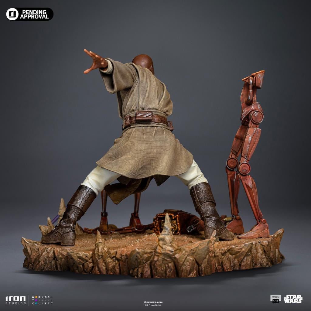Iron Studios - Art Scale 1/10 - Star Wars: The Clone Wars - Mace Windu Statue 19cm