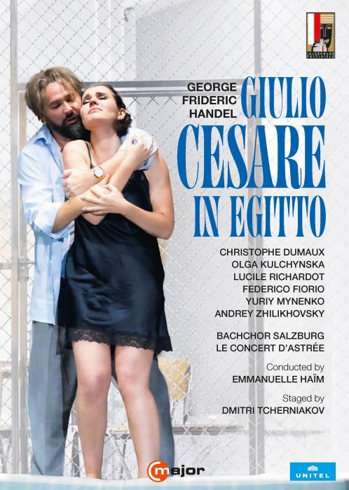Haendel : Giulio Cesare in Egitto. Dumaux, Kulchynska, Richardot, Fiorio, Mynenko, Zhilikhovsky, Haïm, Tcherniakov. [DVD]