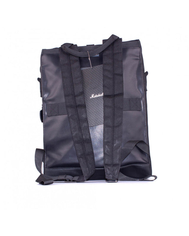 Marshall - Sac à bandoulière Roll Top Uptown Noir et Blanc