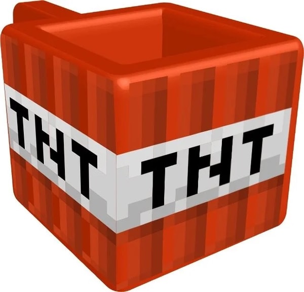 Minecraft - Tasse 3D en céramique TNT - 445ml
