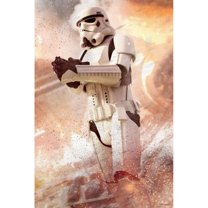 Star Wars - Puzzle lenticulaire Stormtrooper avec boîte en métal 3D 300 pcs 46x31 cm