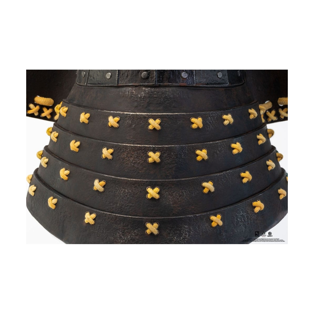 PureArts - 1:1 Scale Replica - Assassin's Creed Shadows - Réplique du Casque de Yasuke 63cm - flash vidéo