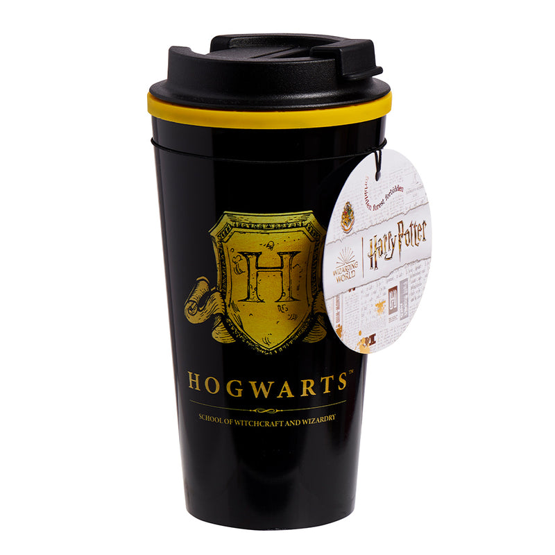 Harry Potter - Mug isotherme à couvercle amovible Poudlard 450ml