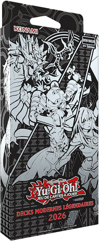 Yu-Gi-Oh! JCC - Decks Modernes Légendaires 2026 (Blister cartonné)