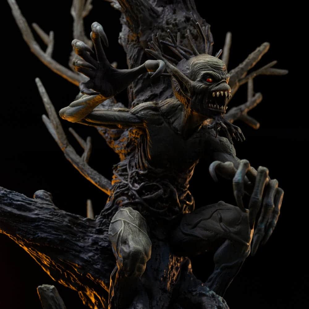 Iron Studios - Deluxe Art Scale 1/10 - Iron Maiden - Fear of the Dark - Eddie Statue 31cm - flash vidéo