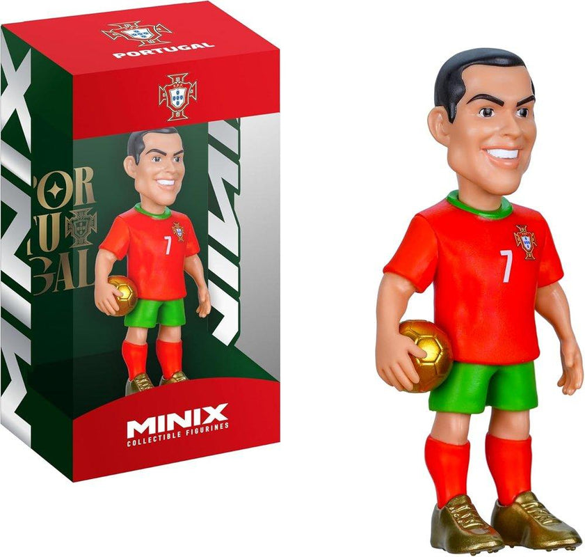 Minix - Football Stars - World Cup #7 - Portugal - Ronaldo Statue 12cm