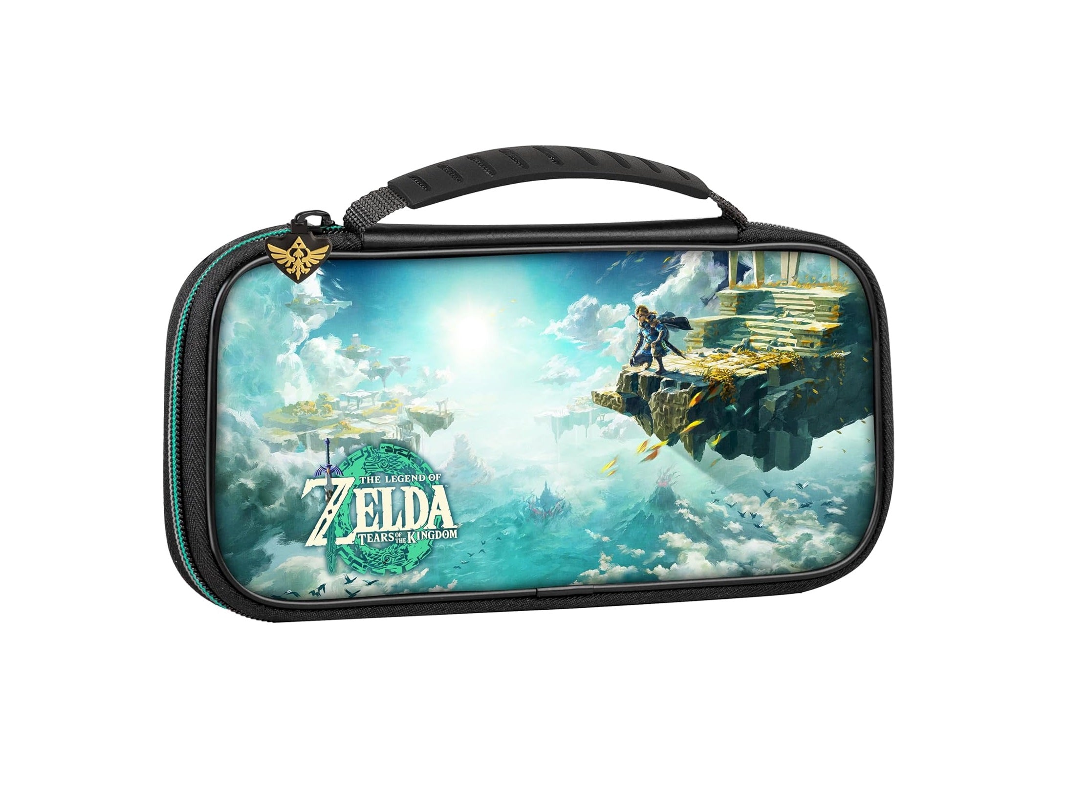 Big Ben - Pochette de transport deluxe officielle The Legend of Zelda: Tears of the Kingdom pour Nintendo Switch, Switch Lite et Switch OLED