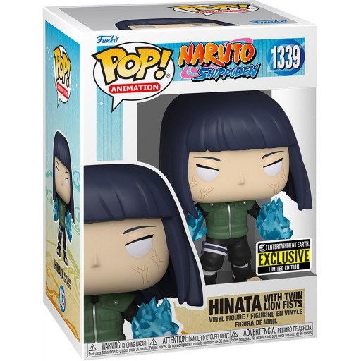 Funko Pop! Animation: Naruto - Hinata with Twin Lion Fists (Glows in the Dark) - Special Edition - flash vidéo