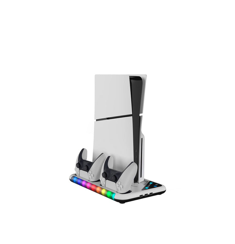 EgoGear - SCH35 - Base RGB de refroidissement et de charge pour PS5 et PS5 Slim
