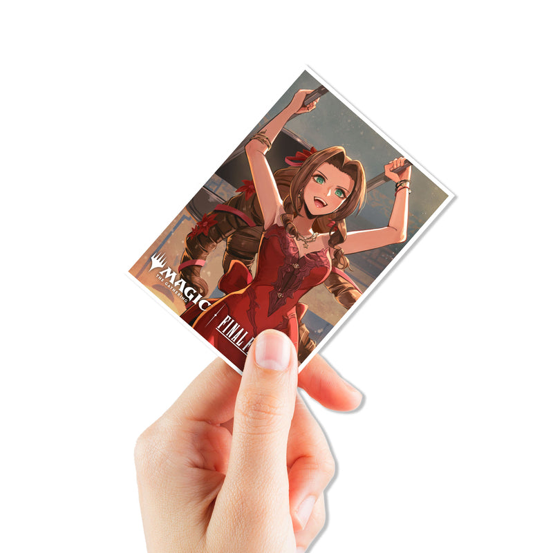 Ultra Pro - Magic: The Gathering - Final Fantasy - Pochettes de protection APEX Deck Aerith Gainsborough 105p.