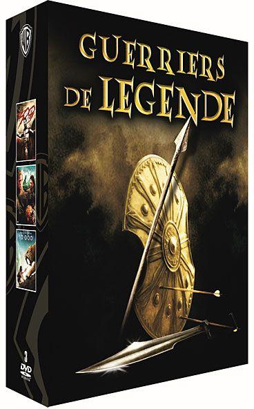 Coffret guerriers de légende - 300 + 10 000 + Troie [DVD]
