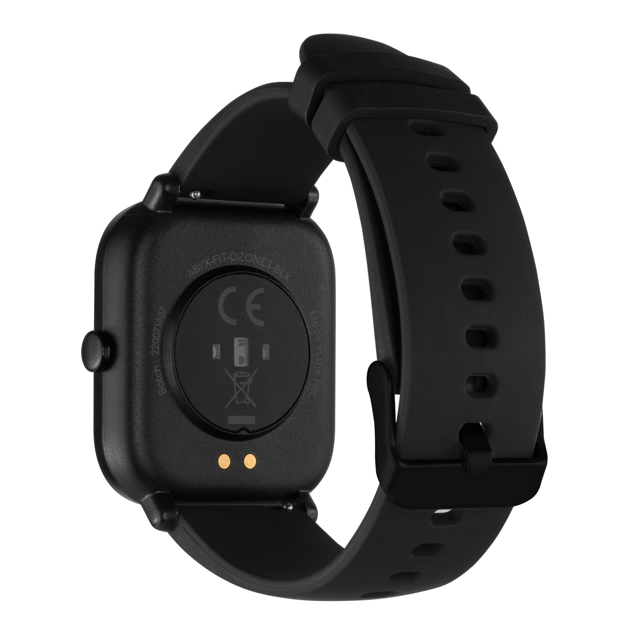 Abyx Fit - Ozone 3 - Montre connectée - Noire - flash vidéo