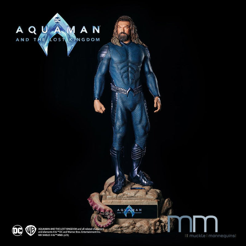 Aquaman et le Royaume perdu - Statue taille réelle Aquaman (Base incluse)