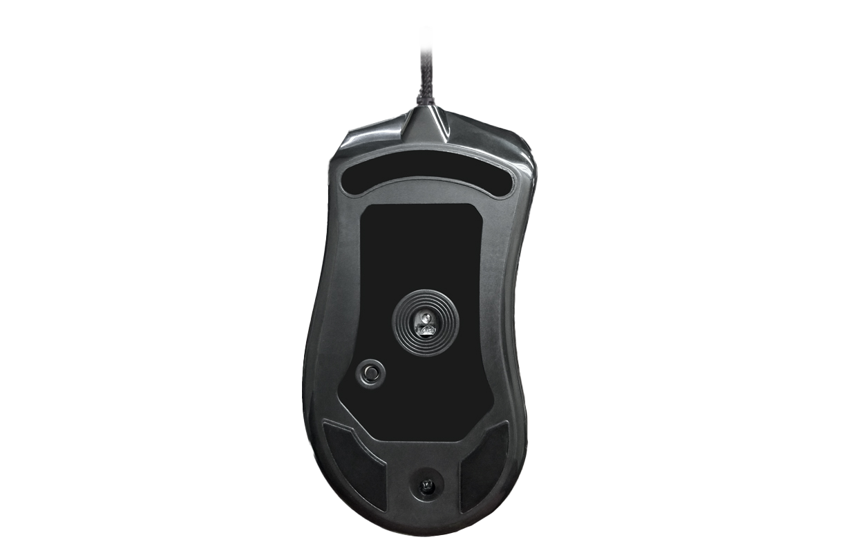 Dragonwar G21 7000dpi souris de jeu RGB ergonomique et personnalisable avec 7 boutons - Noir