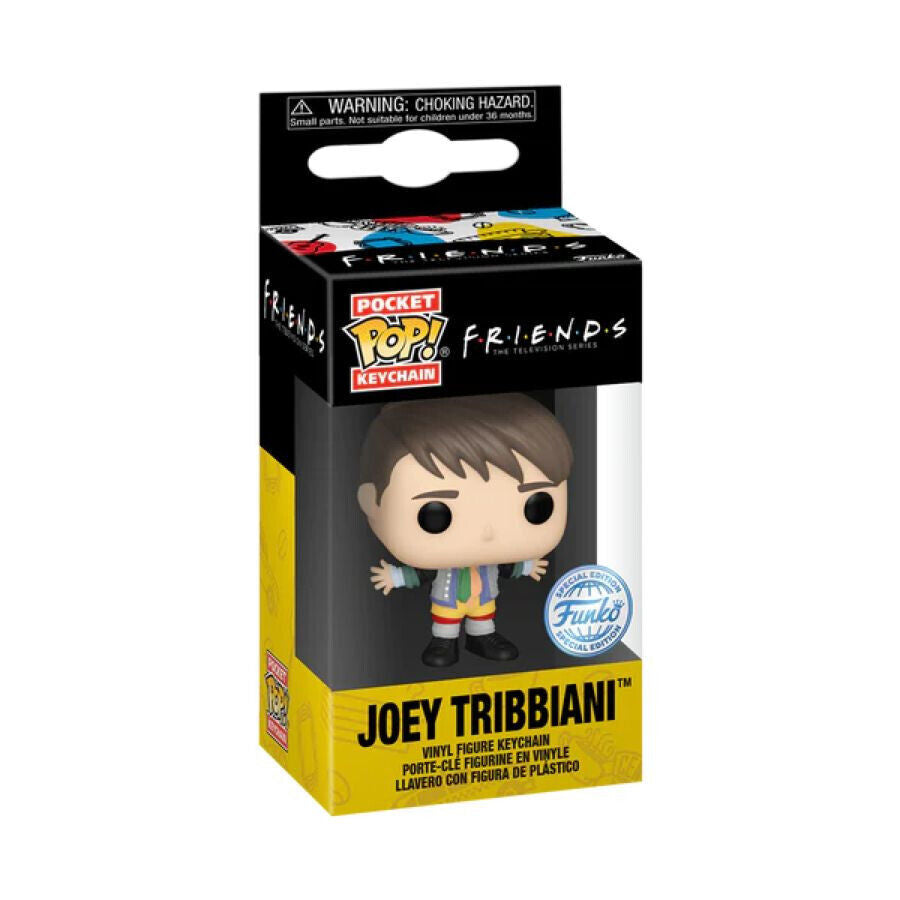 Funko Pocket Pop! Keychain: Friends - Joey Tribbiani (in Chandler's Clothes) - flash vidéo