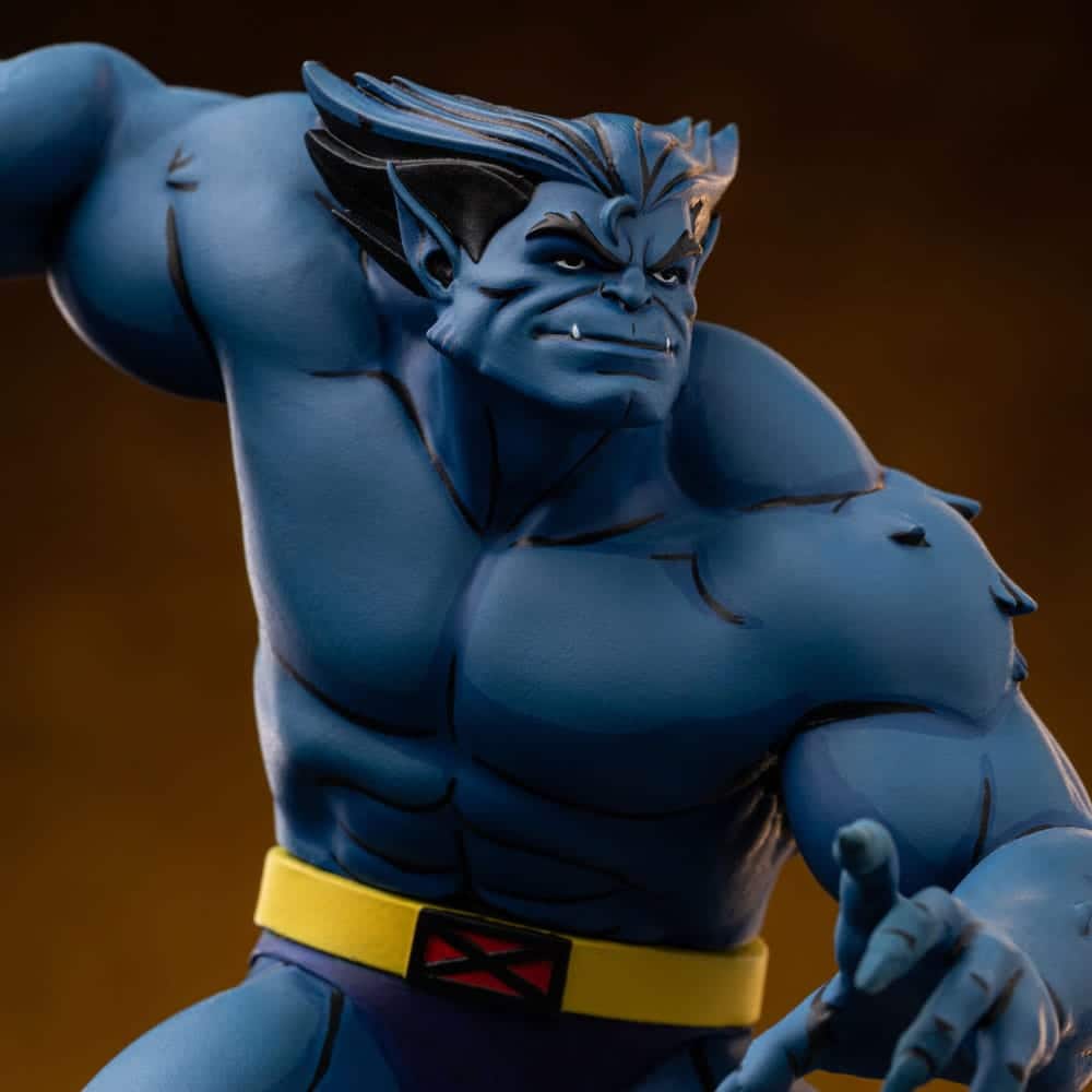 Iron Studios - BDS Art Scale 1/10 - Marvel - X-Men - Le Fauve Statue 19cm - flash vidéo
