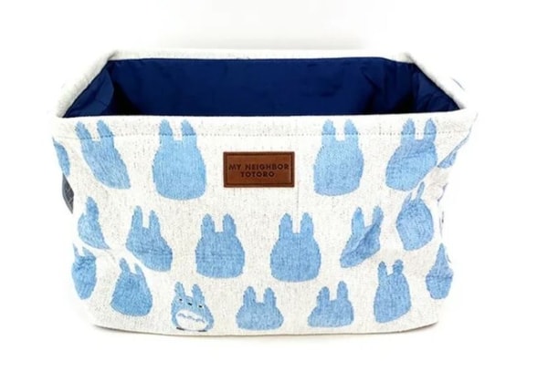 Ghibli - Mon Voisin Totoro - Boîte de Rangement Medium Silhouette Totoro 26x37cm - flash vidéo