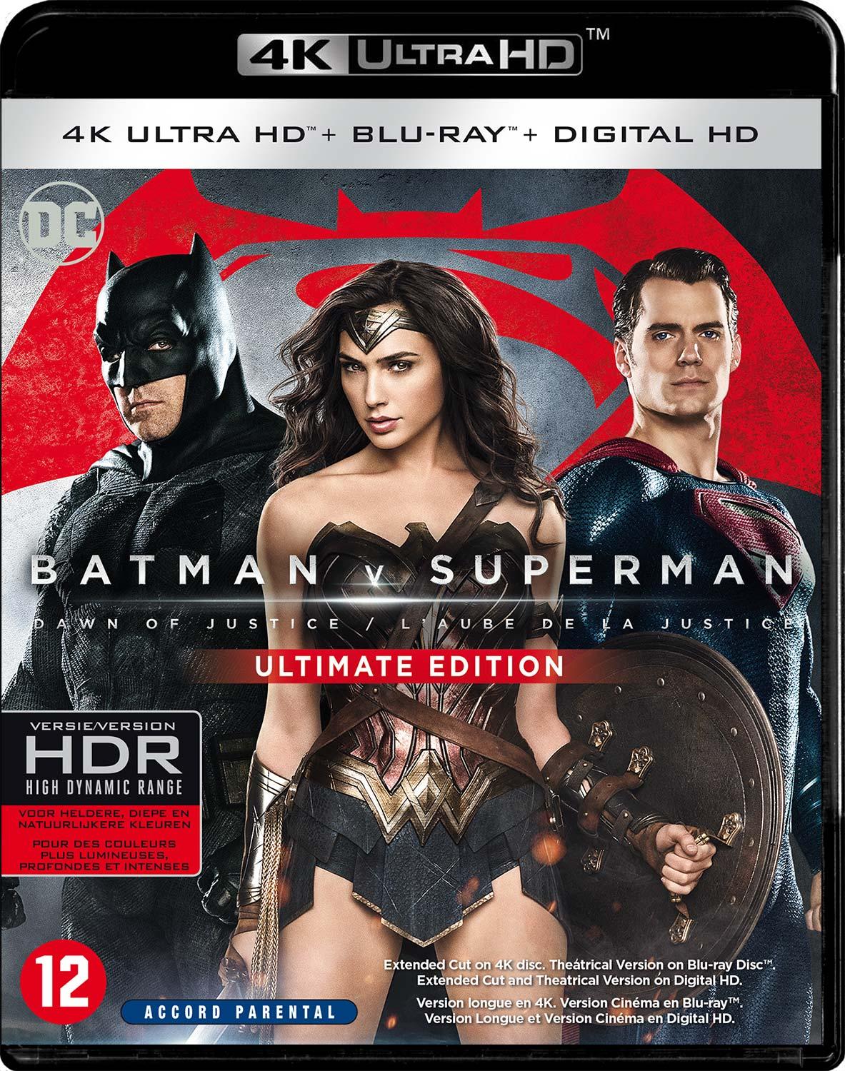 Batman v Superman : L'aube de la justice [4K Ultra HD]
