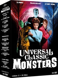 Universal Classic Monsters - Volume 2 : La Momie, Frankenstein & le Loup-garou - Coffret 10 DVD [DVD]