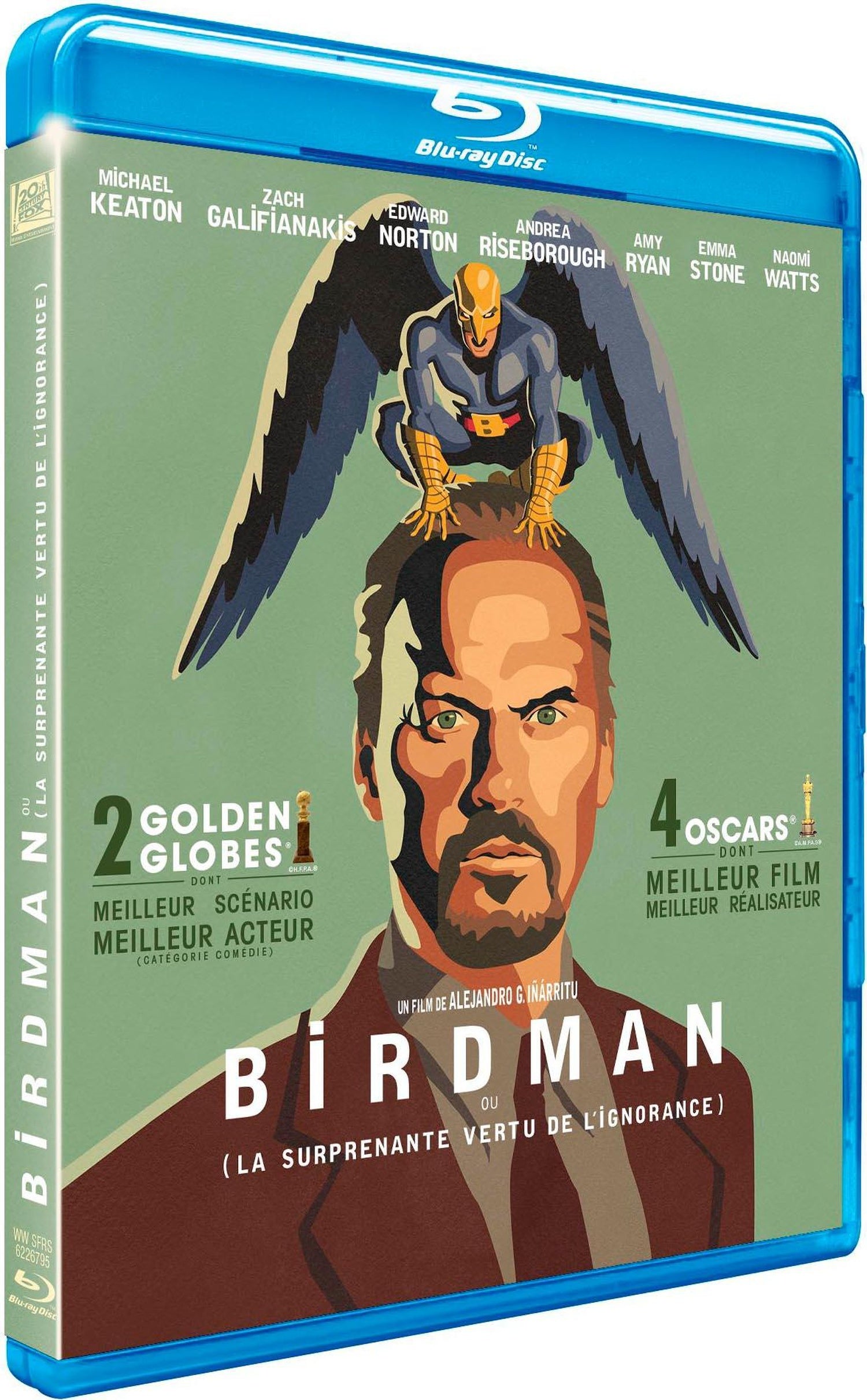 Birdman ou (La surprenante vertu de l'ignorance) [Blu-ray]